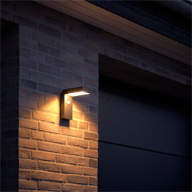 Alya Solar Wall Light